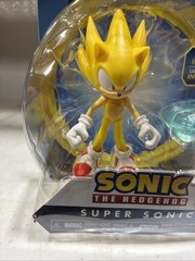 Sonic the Hedgehog – Super Sonic w/Chaos Emerald 4″ DAMAGED PACKAGE SEE PICS