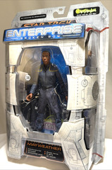 Star Trek Enterprise Travis Mayweather 7″ Action Figure 2002 Art Asylum NIP