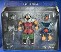 MASTERS OF THE UNIVERSE MASTERVERSE 7″ NEW ETERNIA DELUXE RAM MAN MIB OPENED BOX