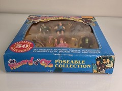 Wizard of Oz Action Figure Toys 50th Anniversary 1988 89 Turner Lot x 6 3.75”