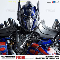 Threezero Optimus Prime 19in Deluxe Edition Action Figure In Stock Perfect