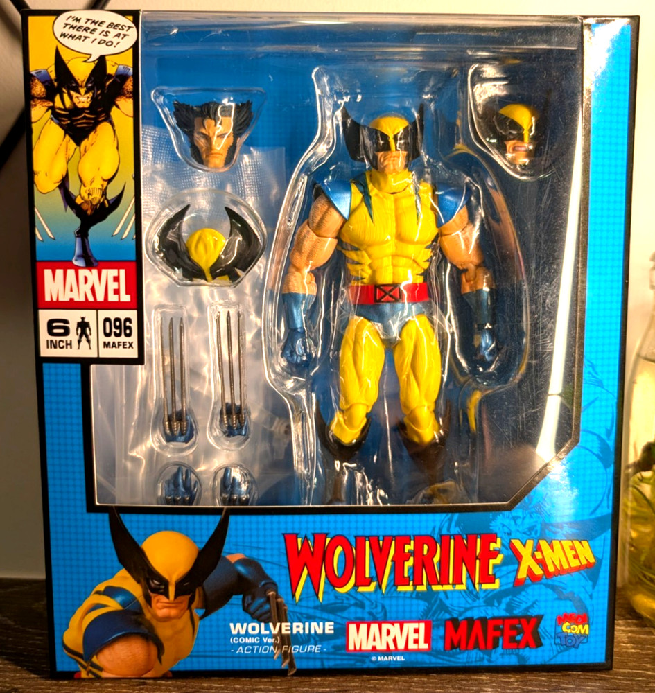 MAFEX No.096 Wolverine Comic Version X-Men Medicom Toy Marvel NEW Authentic