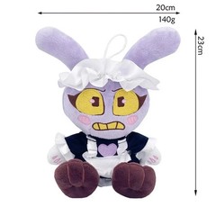 10 Inch Maid Jax Plush Doll Cute Anime Circus Rabbit Stuffed Aniaml Toy For Kids