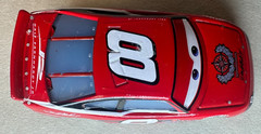 Disney Pixar Cars Dale Earnhardt Jr. #8 Bright Red Diecast 1:55 Piston Cup FC