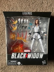 Marvel Legends Series MCU Black Widow 6-Inch Deluxe Action Figure White Suit
