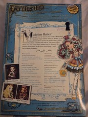 Ever After High REBEL Madeline Hatter Mattel Doll NIB(slight Inperfections) 2013