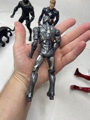 1/12 6″ Marvel Legends Movie MCU Iron Man Captain America Black Panther Figures