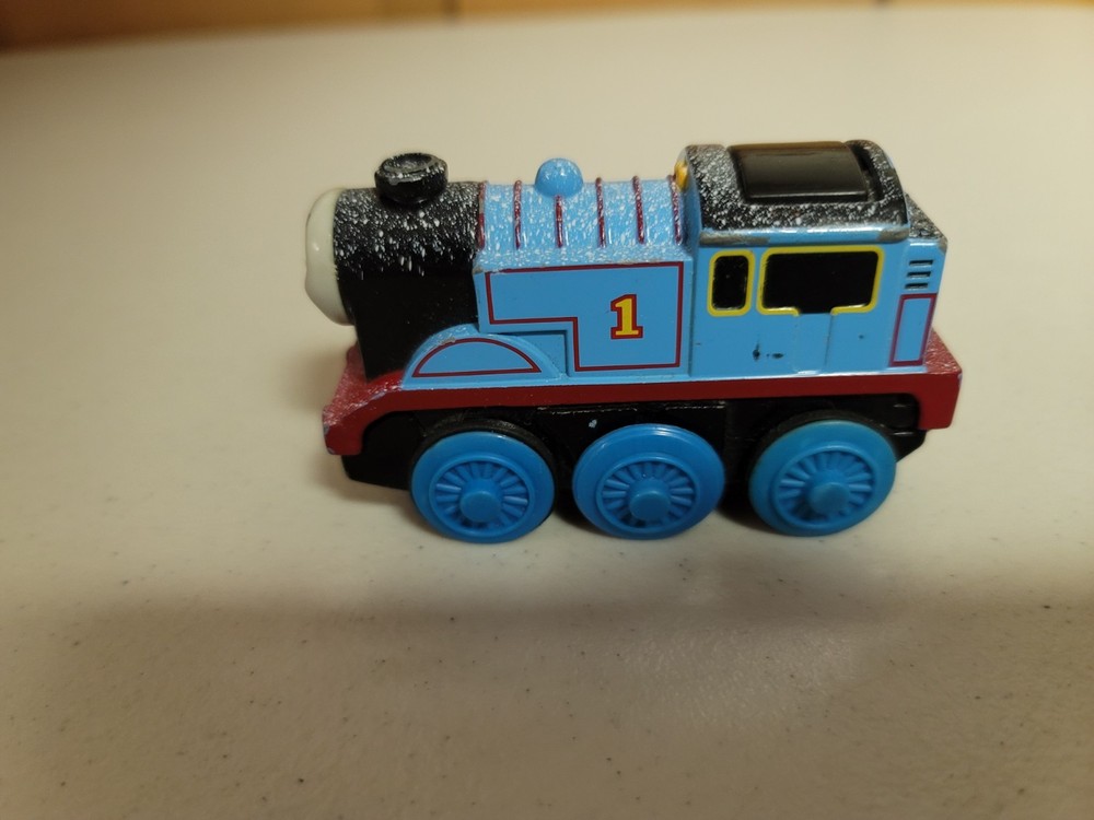 Thomas Wooden Railway Battery Powered Thomas Himself Snow / Winter Version