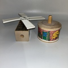 Thomas & Friends Wooden Railway Train VINTAGE WINDMILL 1994 VGC