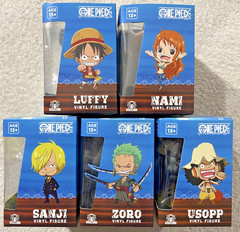 ONE PIECE VINYL FIGURES SET OF 5 FLY GUYS CULTUREFLY **NEW**