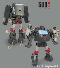 3D GO BETTER 3D DIY Filler Upgrade Kit For LEGACY United Trailbreaker new