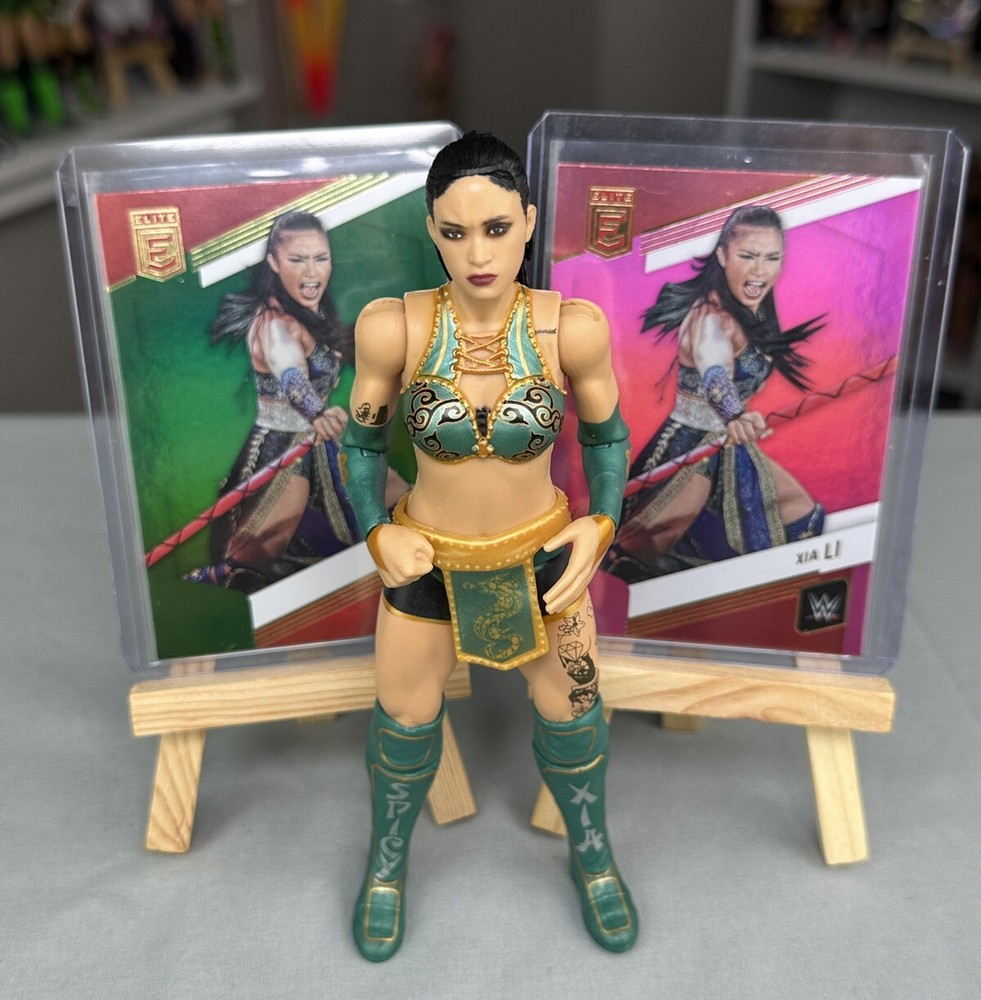 WWE Basic Series 136 XIA LI Action Figure First Appearance Mattel W/ CARDS!