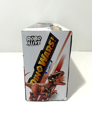 ZURU ROBO ALIVE DINO WARS RAPTOR T-REX 2 PACK DINOSAURS BATTLE SET LIGHTS SOUNDS