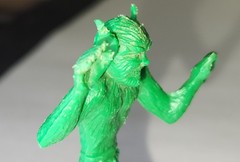 M.P.C. The Wolf Man Recast 60mm Movie Monster 1990s 2.5″ Figure Toy Figurine