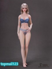 LDDOLL 28M 1/6 Girl Seamless Body Steel Bone For 12″ Female Action Figure Head