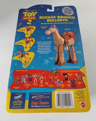 1999 Mattel Pixar Toy Story 2 Buckin Bronco Bullseye Sealed, NEW