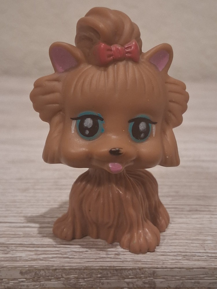 My Pet Pals Chic Boutique Brown Dog Puppy Figure Toy Yorkshire Terrier