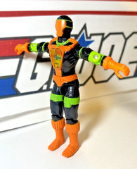 GI Joe Cobra BAT BATS v2 1991 *100% COMPLETE w/File Card, Near Mint!* Vintage