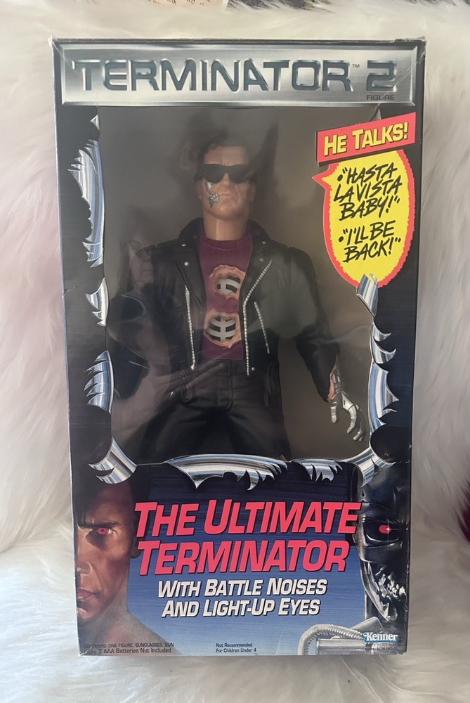 Terminator 2 The Ultimate Terminator Battle Action Figure ( Missing Blaster)