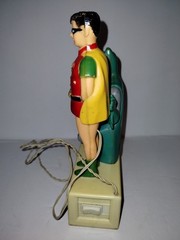 Vintage 1977 Janex Batman And Robin Battery Powered Toothbrush Not Working HTF