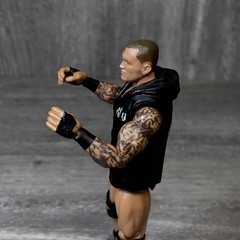 WWE Elite Randy Orton 7” Mattel Wrestling Action Figure 2011 Cut Off Hoodie Vest