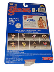 New WWE WWF LJN Superstars ULTIMATE WARRIOR Black Card Wrestling Figure Mattel