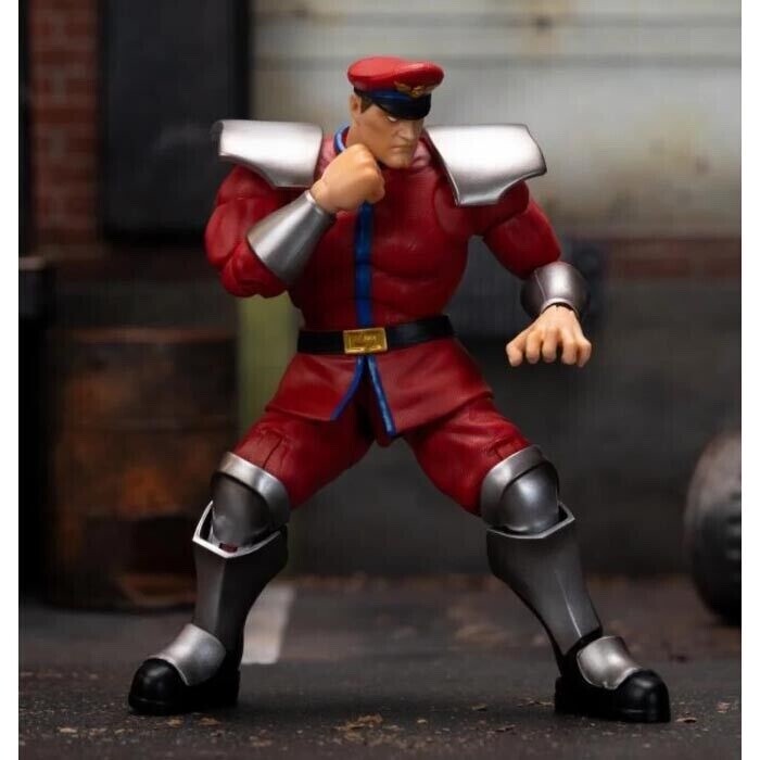 Street Fighter II M. Bison 1/12 Scale Action Figure Toy Licensed by Capcom