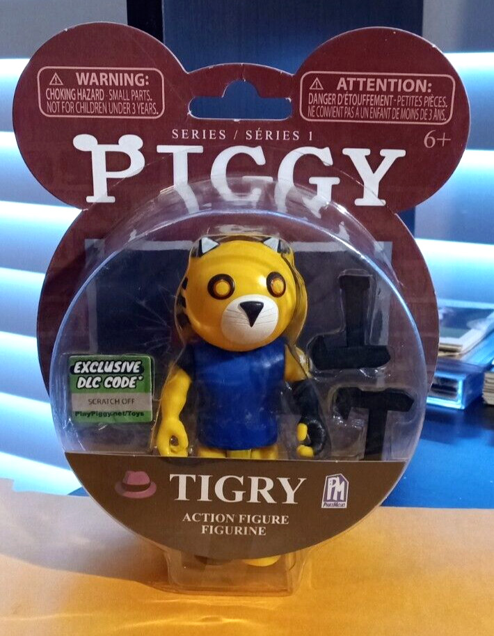 PIGGY Series 1 TIGRY Collectible with Exclusive DLC Code – NEW