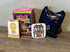 Jotoys Mini Q Kid Game Story Figure Pop Mart – Pac Man Clyde – Free Shipping