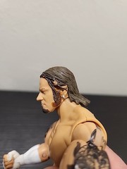 WWE Deluxe Aggression Series 8 CM Punk Wrestling 7.5″ Figure White Jakks 2005