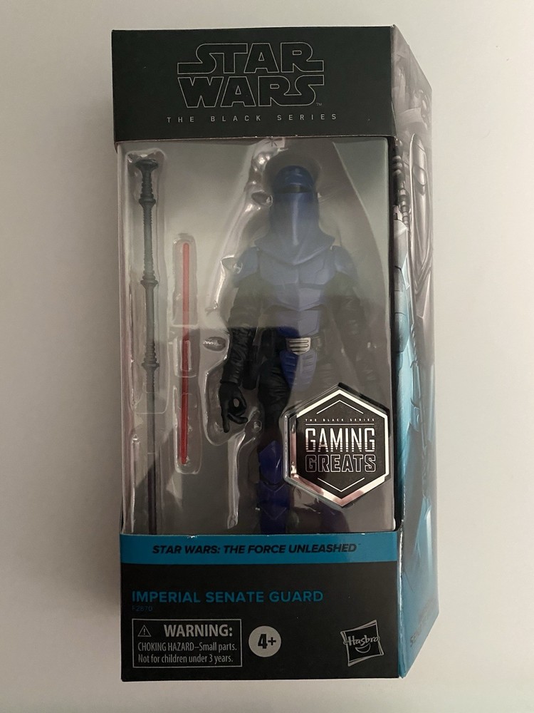 SWTBS Gaming Greats 6″ Imperial Senate Guard action figure, NIB