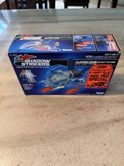 Vintage Shadow Strikers Hurricane Scout Plane X-Ray Tracer Kenner 1990 complete