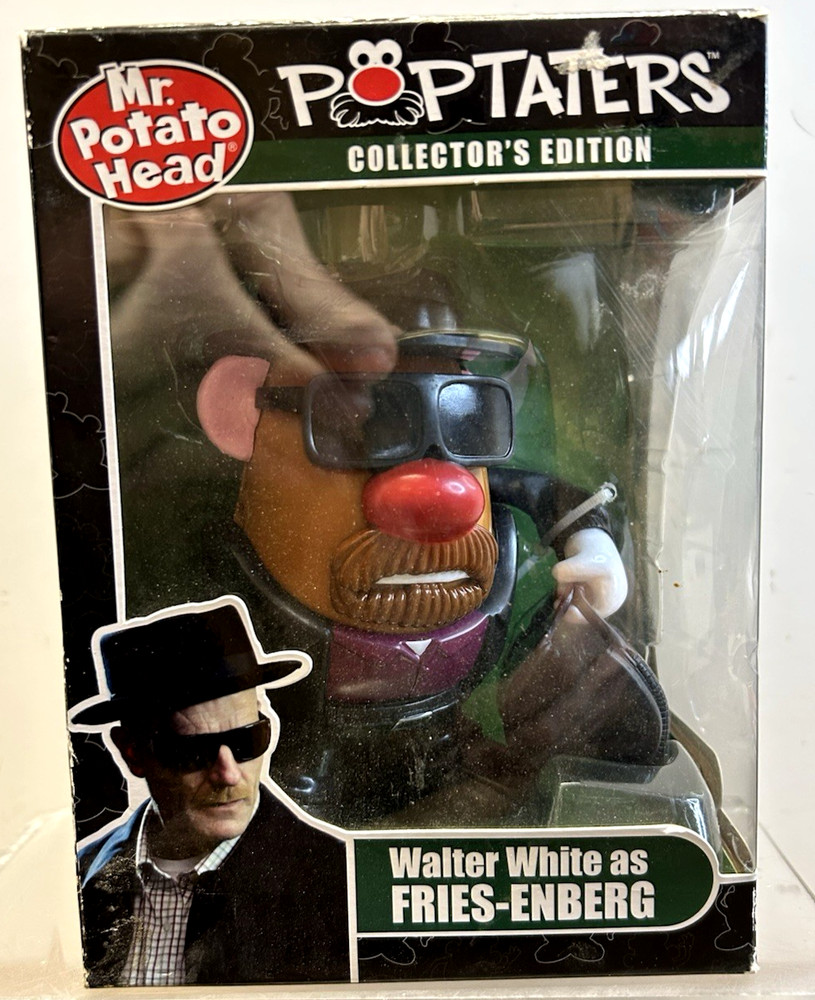 Mr. Potato Head Breaking Bad WALTER WHITE Collector EDITION Fries Enberg