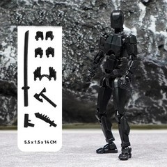 Titan13, Dummy 13, T13 Action Figure,Toy Robot, 3D Printed