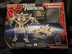 Transformers Movie Starscream Voyager Class 2007 Hasbro MISB Sealed F-22 Raptor