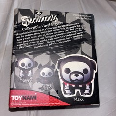 New Skelanimals Collectible Vinyl Figure Maxx the Bulldog Toynami 2009