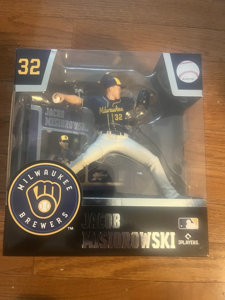 McFarlane MLB Baseball Legacy 7″ Figure Jacob Misiorowski Milwaukee Brewers