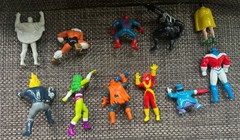 Vintage Marvel PVC figure 90s Applause Lot Spider Man Ghost Rider Venom She Hulk