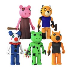 PIGGY – Action Figure 3.5″ Buildable Toys Series 1 + DLC Items Complete Set Of 5