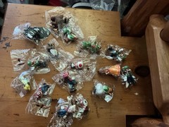 Lot Of 16 Nintendo Figures pvc Nintendo Super Mario Donkey Kong