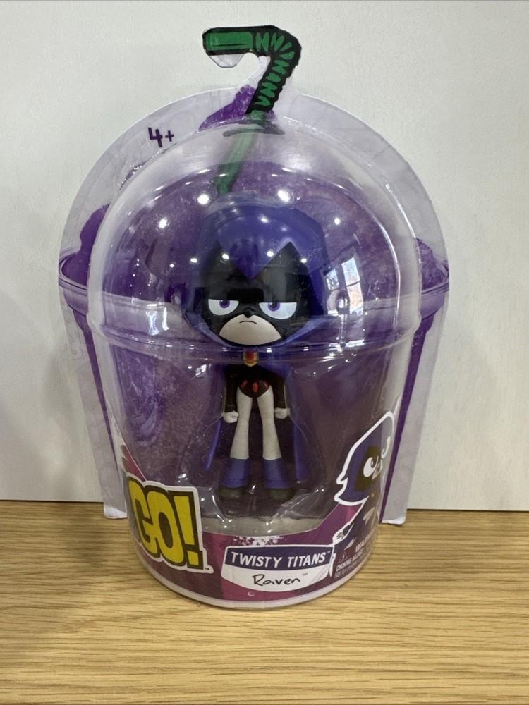 DC Comics Teen Titans Go! Twisty Titans Raven Flexible Action Figure 6in New Toy