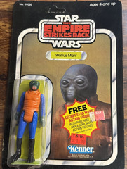 Vintage Kenner Star Wars ESB Walrus Man 21 Back Carded Action New & Sealed