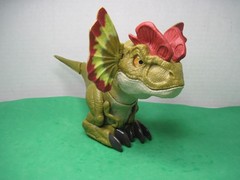 Jurassic World Rowdy Roars Dilophosaurus Mechanical Dinosaur Toy