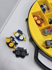 Thomas the Tank Engine DC Super Friends 2 Mini Carrying Case 45 Superhero Trains