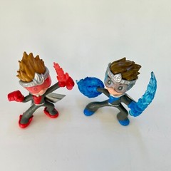 Ninja Kidz TV Series Mini 2.5″ Action Figure Toy Lot of 2