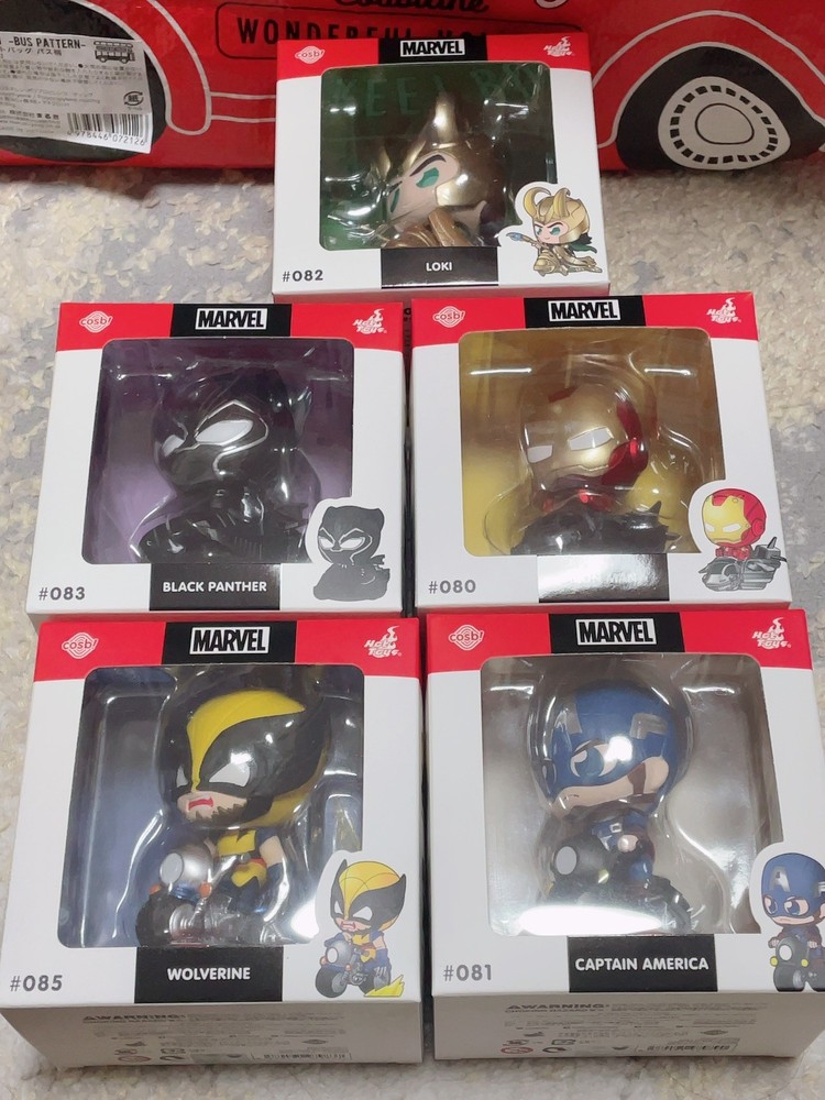 Marvel 97 Cosbi Bobble Head Series Hot Toys 3-Inch Mini-Figure take all