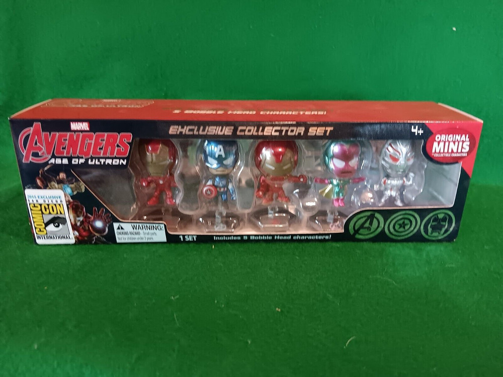 Marvel 2015 Exclusive San Diego Comic Con Avengers Age of Ultron Minis Set!