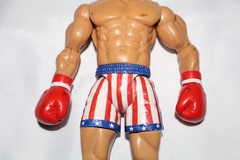 Rocky IV Loose Celebrating 30 Years of Balboa from 6 Figure Set RARE HTF RARE