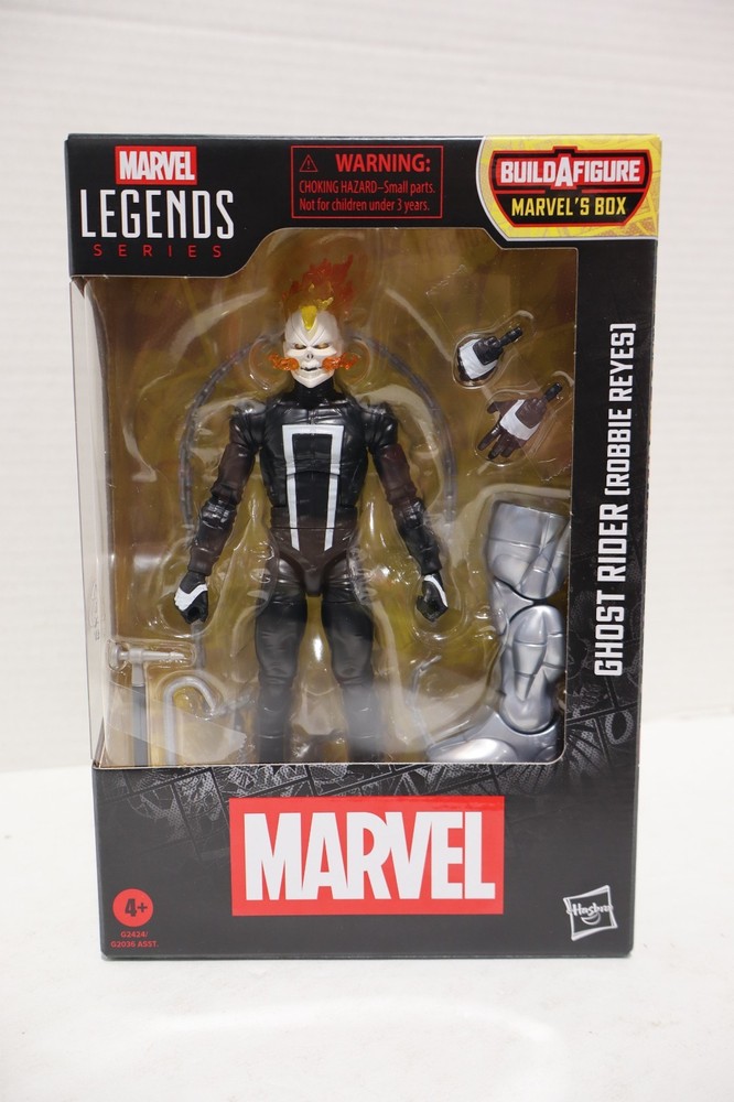 Marvel Legends 6″ Action Figure BAF Box – Ghost Rider Robbie Reyes White Head