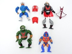 Masters of the Universe LOT 1982-1984 Mattel vintage Figures TEELA Fisto WEBSTOR